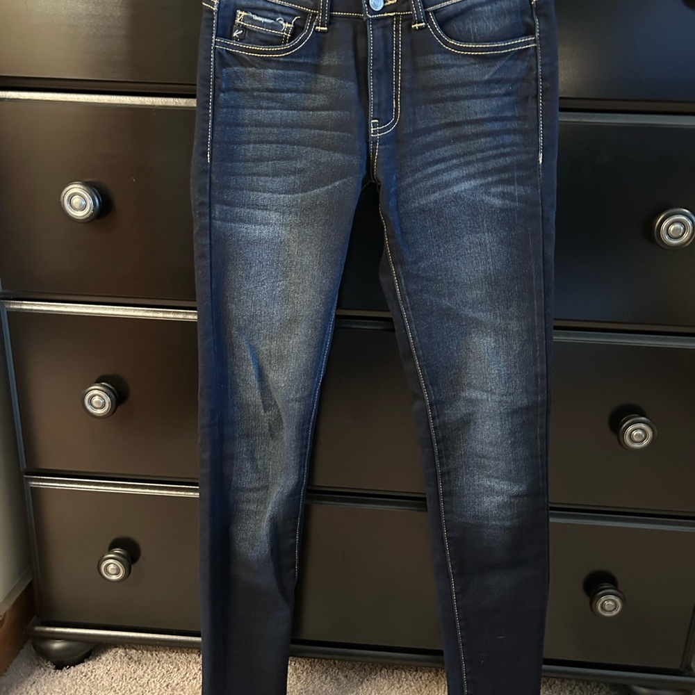 Dark Wash Denim Jeans